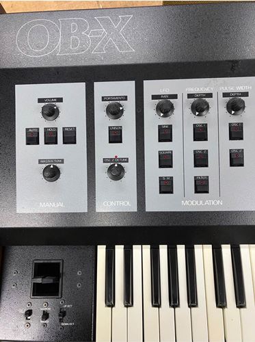 Oberheim-OB-X - gorgeous NOW FULLY SERVICED